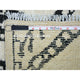 Ivory Hand Knotted Moroccan Berber Soft and Shiny Wool Runner Rug, 2'10"x11'4"