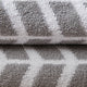 Intelligent Design Nadia Cotton Jacquard Bath Towel 6 Piece Set, Grey