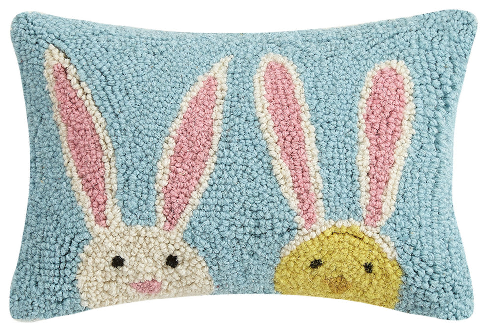 Bunny Duo Hook Pillow
