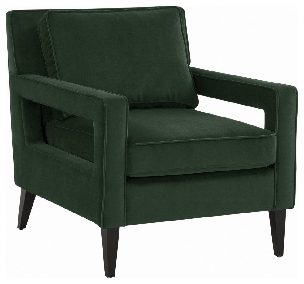 Luna Emerald Green Accent Chair