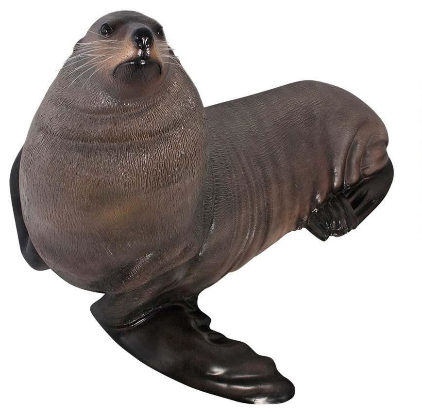 Male Bull Fur Seal Statue