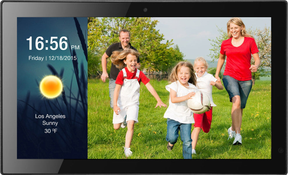 Cloud Digital Frame With Built-In Webcam, 14"