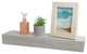 Chunky Floating Wall Shelf, 21.85"L, Weathered Grey