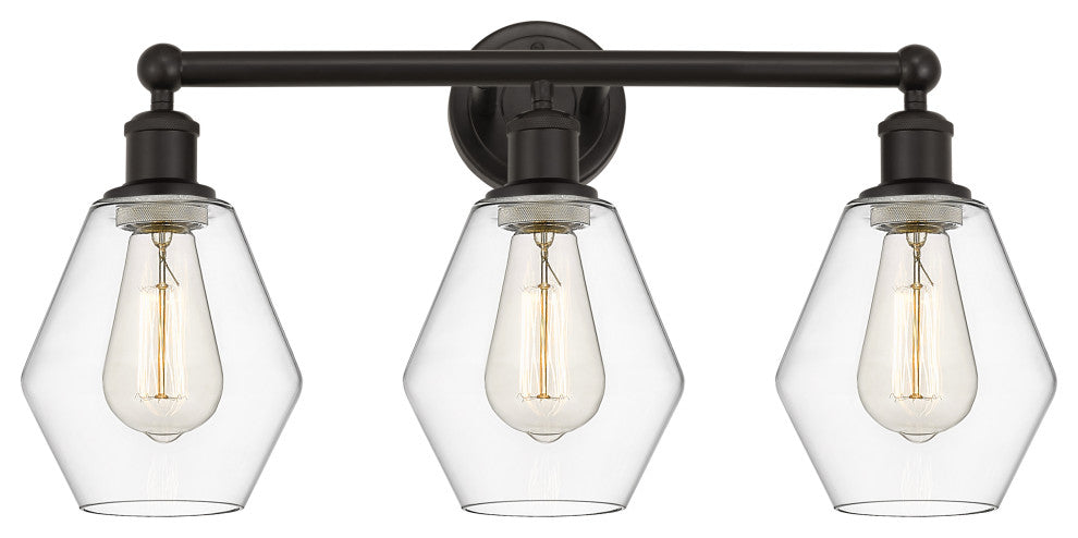 Innovations 616-3W-OB-G652-6 3 Light Bath Vanity Light, Oil Rubbed Bronze