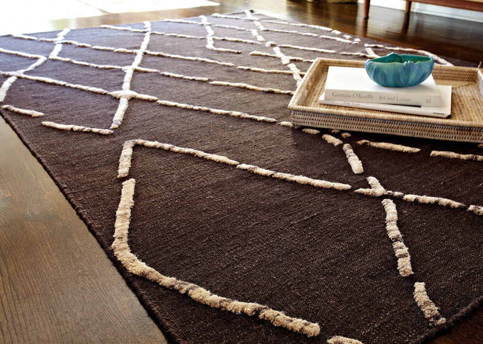 Adler AW-02 TurkishCoffee Area Rug, 5'x7'6"