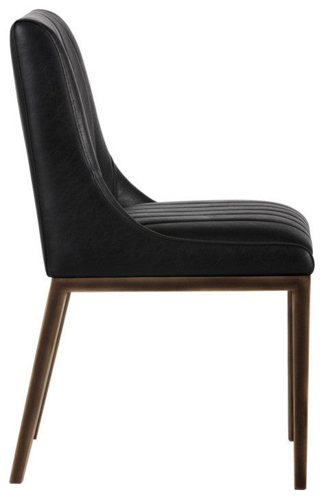 Halden Dining Chair, Vintage Black, Set of 2