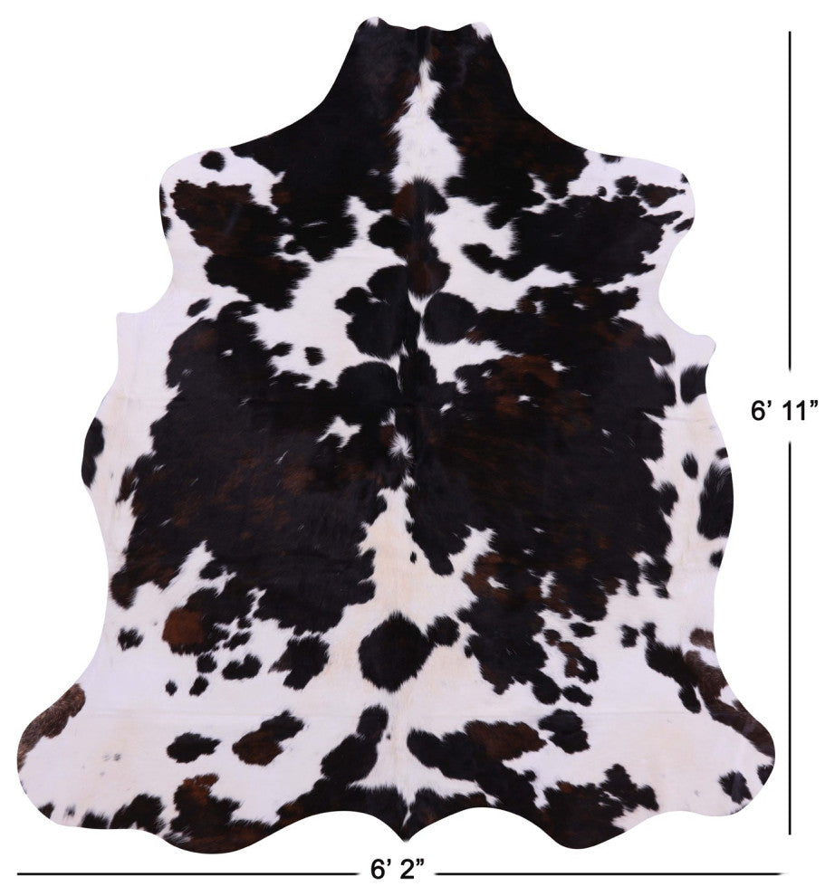 Natural Cowhide Rug 6' 11" X 6' 2" C1524
