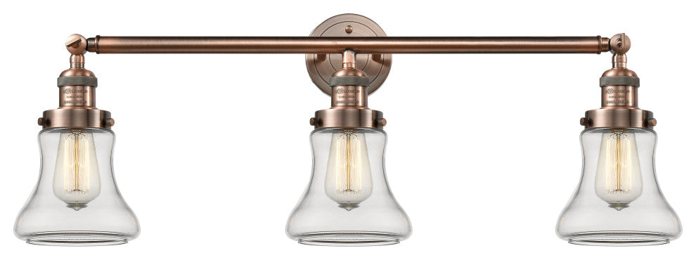 Innovations Lighting 205-Ac-G192-Led 3 Light Dimmable Led Bathroom Fixture