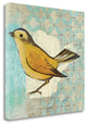 "Wilsons Warbler II" By Kathrine Lovell, Giclee Print on Gallery Wrap Canvas