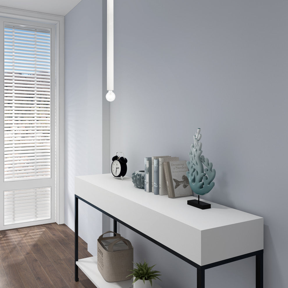 Livex Lighting Solna 1 Light Brushed Nickel Pendant