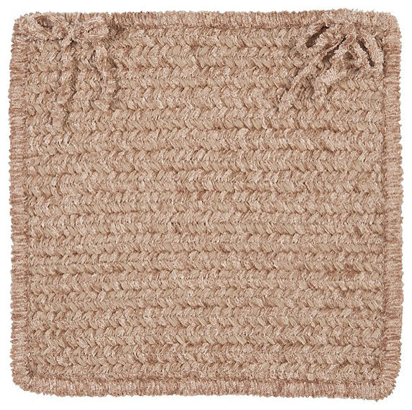 Colonial Mills Chair Pad Simple Chenille Sand Bar Chair Pad