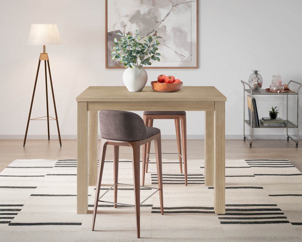Tiburon Dining Table, Drifted Sand, 36" Height