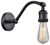 Double Swivel 1-Light Sconce Matte Black