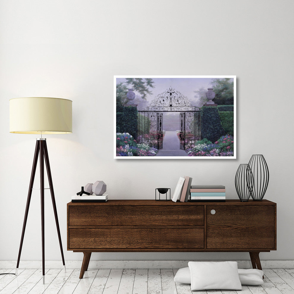 "Elegant Garden" Digital Paper Print by Diane Romanello, 50"x34"