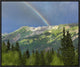 "Rainbow over Brown Mountain, Colorado"  by Tim Fitzharris, 23x19"