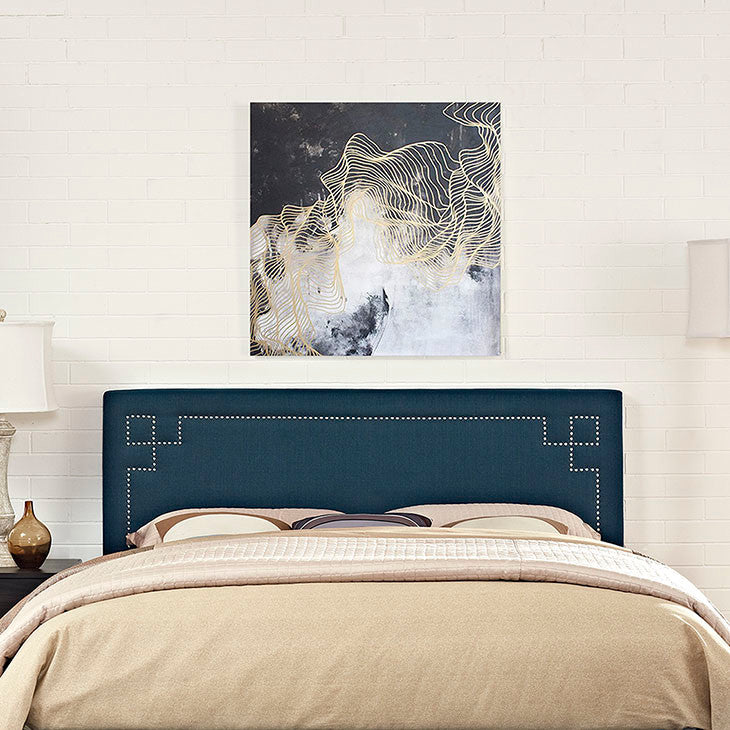 Josie Queen Upholstered Fabric Headboard