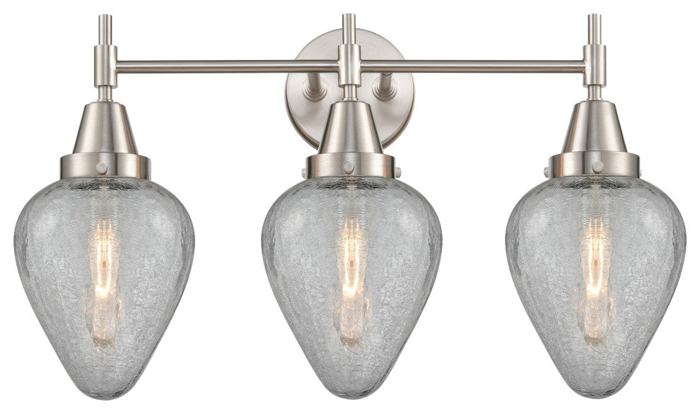 INNOVATIONS LIGHTING 447-3W-SN-G165-LED Caden 3 Light 26 inch Bath Vanity Light