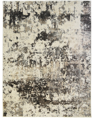 Oxford Bangor Black Transitional Area Rug, 2'1"x7'5"