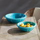 Positano Blue Shallow Decorative Bowl
