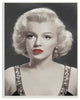 Stupell Industries Marilyn Portrait Black And White Vintage Movie Star, 13 x 19