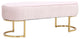 Velvet Fabric Bench
