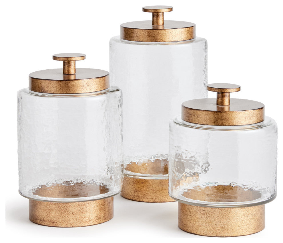 Braiden Canisters, Set of 3