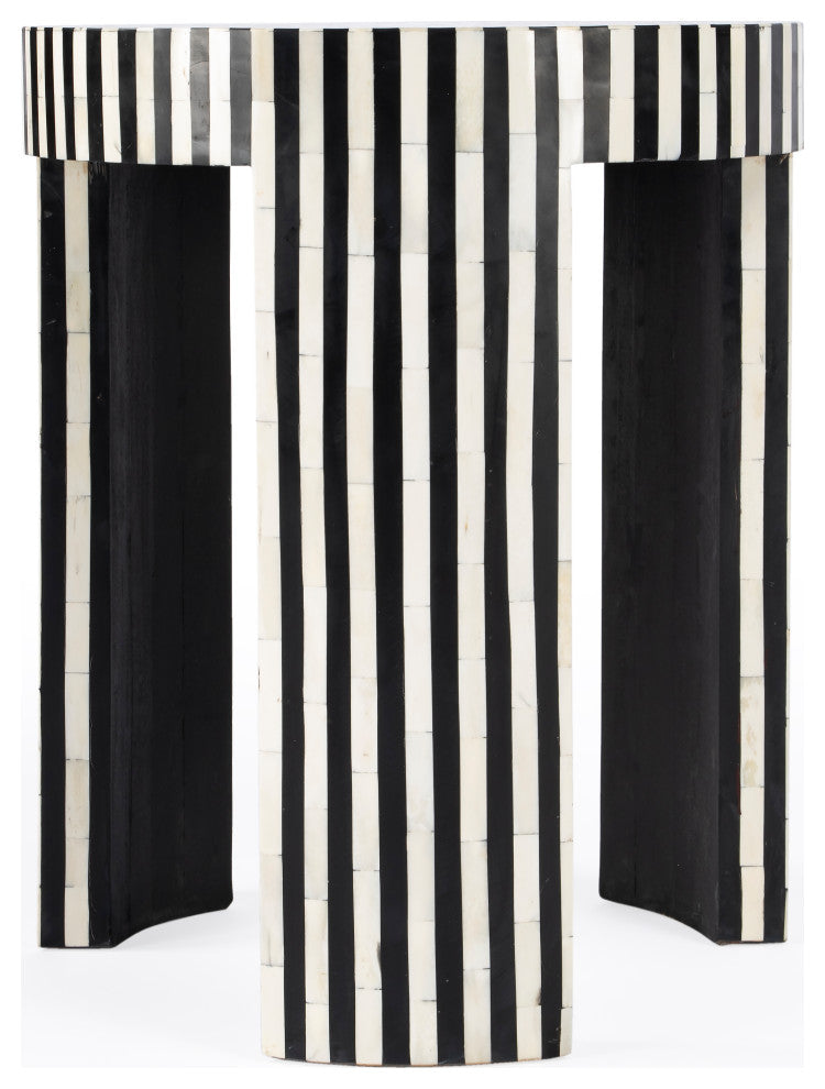 Rimma Bone Inlay Side Table