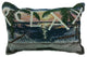 12" Sunset Sails Relax Hammock Decorative Tapestry Throw Pillow