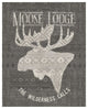 "Soft Lodge V Dark" Digital Paper Print by Janelle Penner, 22"x26"