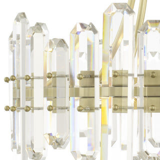 Crystorama BOL-8884-AG, 4-Light Ceiling Mount, Aged Brass