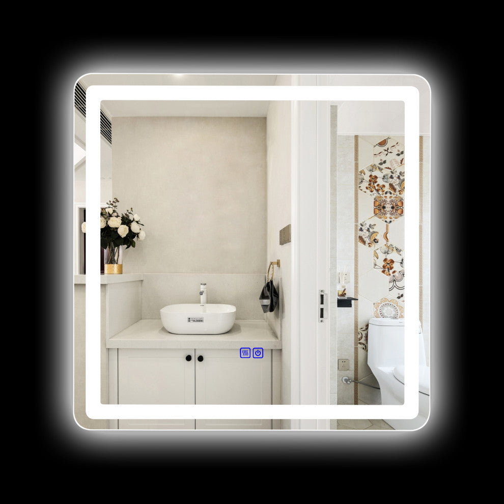 SPECULO Back Lit LED Mirror 6000K Daylight White 24inches Wide