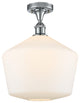 Innovations 516-1C-PC-G651-12-LED 1-Light Semi-Flush Mount, Polished Chrome
