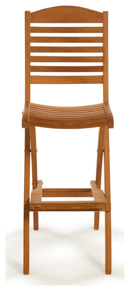 Teak Folding Bar Chair Manhattan