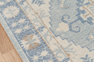 Anatolia ANA-1 Machine Made Blue Area Rug 2'x3'