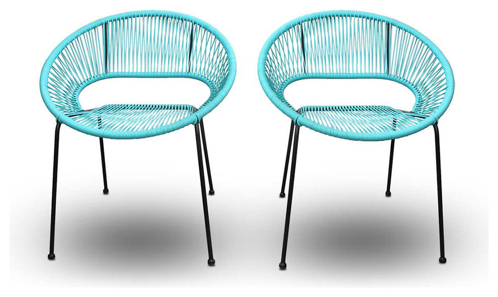 Acapulco Dining Side Chair, Glacier Blue