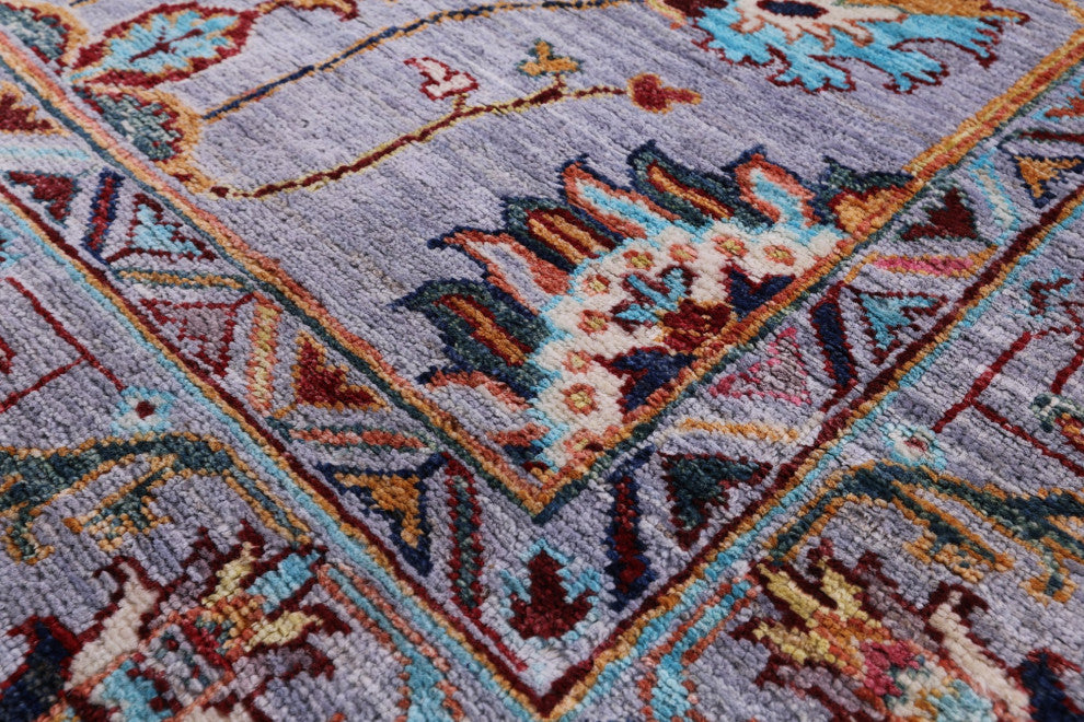 Handmade Persian Tabriz Wool Rug 5' 8" X 7' 8" Q11209