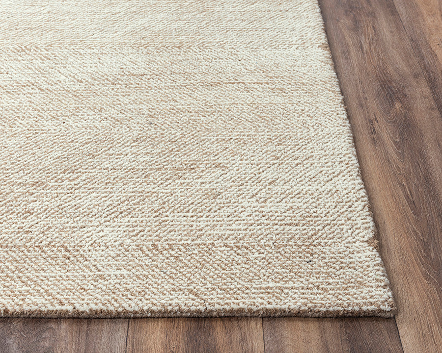 Rizzy Home ETC103 Etchings Area Rug 7'6"x9'6" Tan