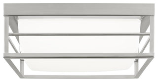 Dearborn Medium LED Ceiling Flush Mount, Brushed Nickel