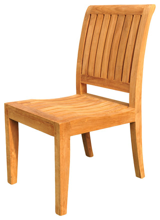 Lagos Armless Chair - Outdoor Teak