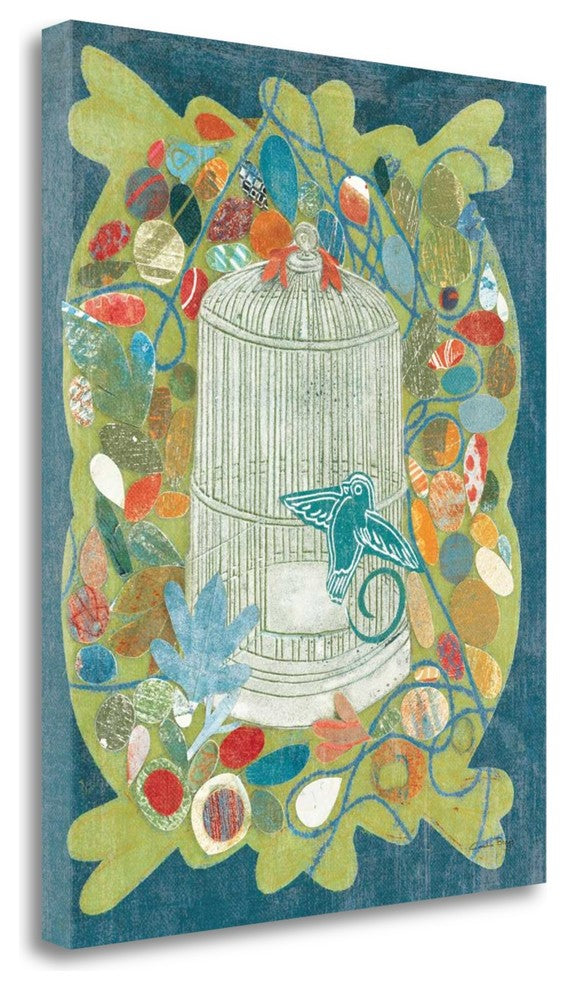 "Im Home II" By Candra Boggs, Giclee Print on Gallery Wrap Canvas, Ready to Hang