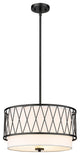 Zlite 198-17MB 3-Light Pendant, White