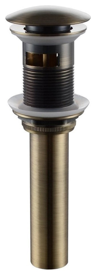 Nuevitas Solid Brass Pop-Up Drain, Gold