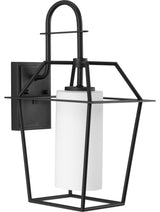 Chilton Collection 17-3/4, 1-Light Textured Black Outdoor Wall Lantern
