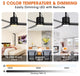 42-inch Traditional Outdoor 3-Blade Ceiling Fan with Light