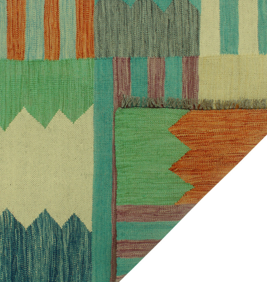 Winchester Kilim Jessica Red/Beige Rug, 8'2x9'7