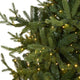 7' Swedish Fir Faux Xmas Tree With 500 White Lights & 1291 Bendable Branches