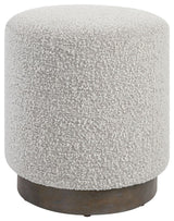 Uttermost Avila-Light Gray Ottoman