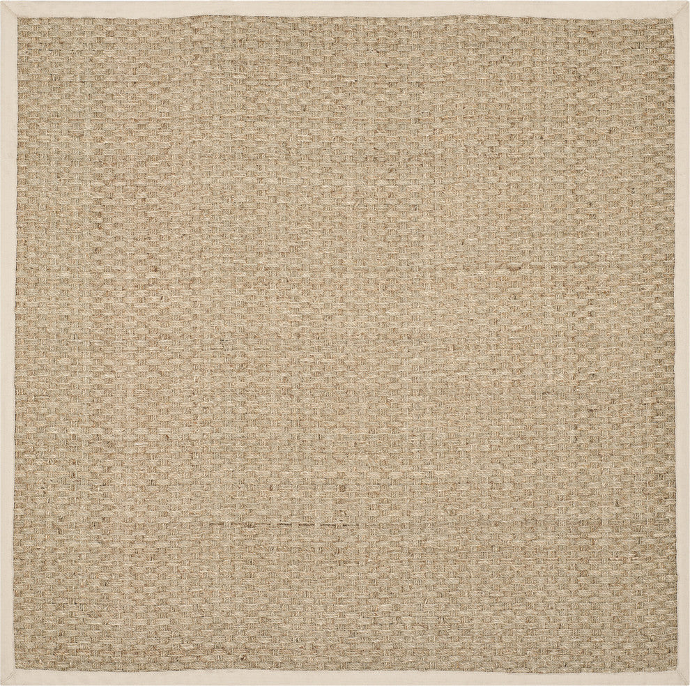 Safavieh Natural Fibers 100 NF114J 10' Square Natural Rug