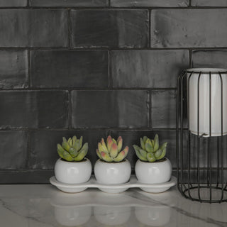Chester Matte Nero Ceramic Wall Tile
