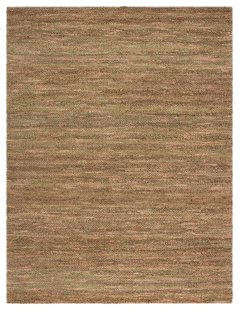 Safavieh Natural Fiber Couture Collection NFC101 Rug, Green/Natural, 9'x12'